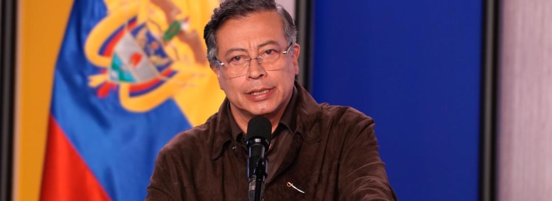 Petro sobre incautación. / Foto: Presidencia.