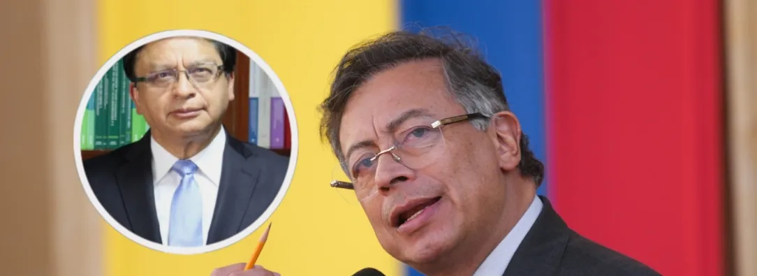 Petro sobre el magistrado Ibáñez. / Foto: Presidencia y Creative Commons.