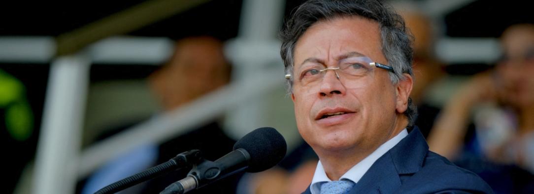 Petro sobre el oro colombiano. / Foto: Presidencia.