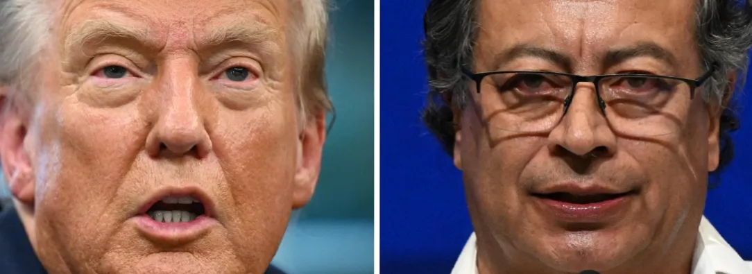 Petro le responde a Trump. / Foto: AFP.