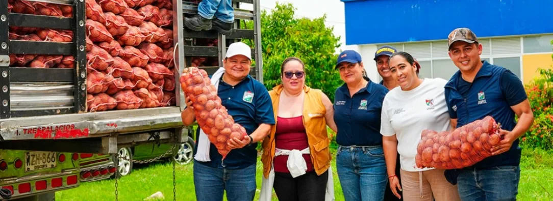  Apoyo a paperos. / Foto: MinAgricultura.