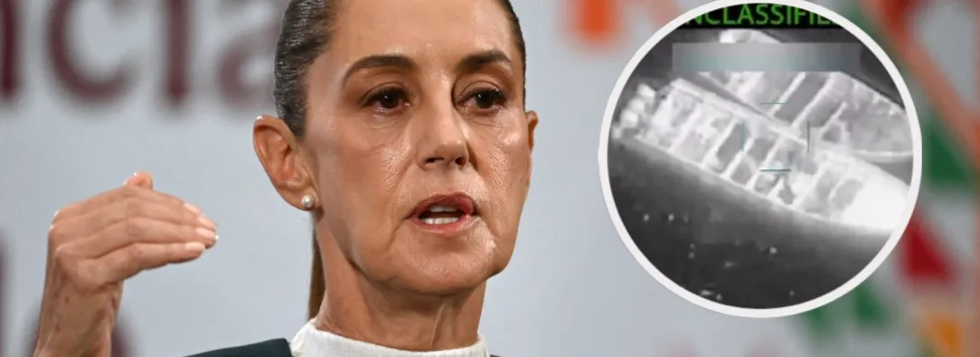 México sobre bombardeo de EE.UU en el Pacífico. / Fotos: AFP y Secretario de Guerra.