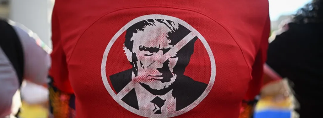 Manifestante venezolano.