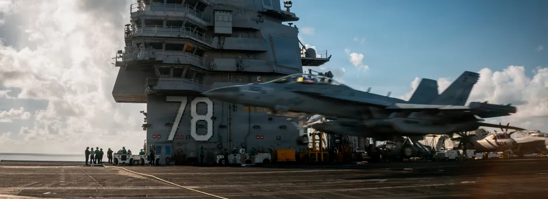 Avión E/A-18G Growler.