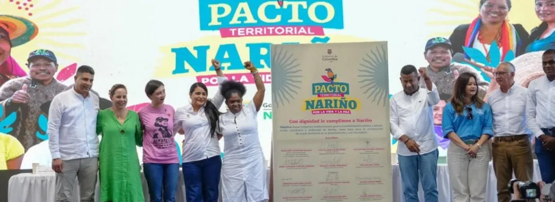   Gobierno garantiza recursos para pactos territoriales con vigencias futuras a 10 años