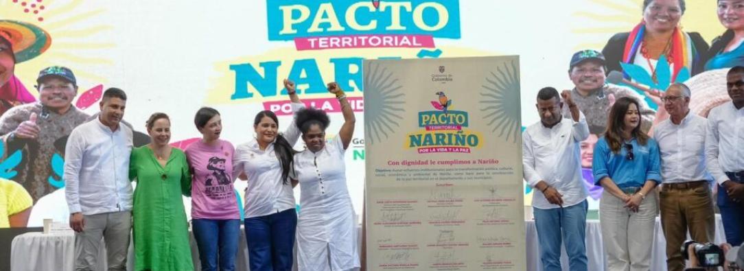   Gobierno garantiza recursos para pactos territoriales con vigencias futuras a 10 años