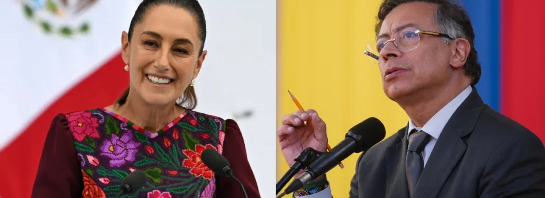 Presidente Petro se solidariza con Sheinbaum tras ruptura diplomática entre Perú y México por caso de asilo
