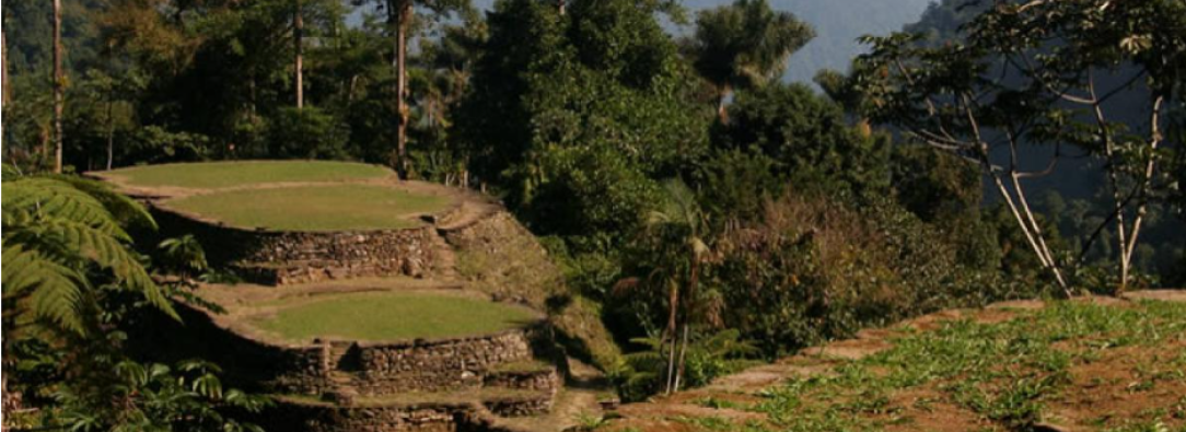 Ciudad Perdida en la Sierra Nevada de Santa Marta