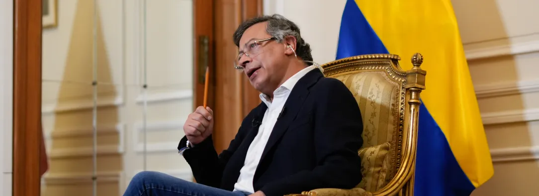 En entrevista con Al Jazeera, el primer mandatario defendió un futuro libre para Gaza y lo vinculó con los ataques militares por parte de Estados Unidos en el mar Caribe. 