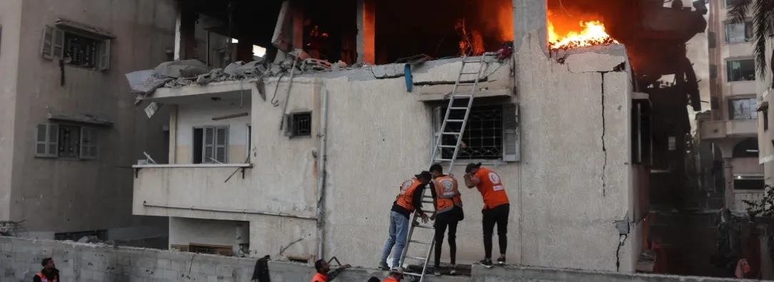 Ataques de Israel al sur del Líbano. / Foto: AFP.