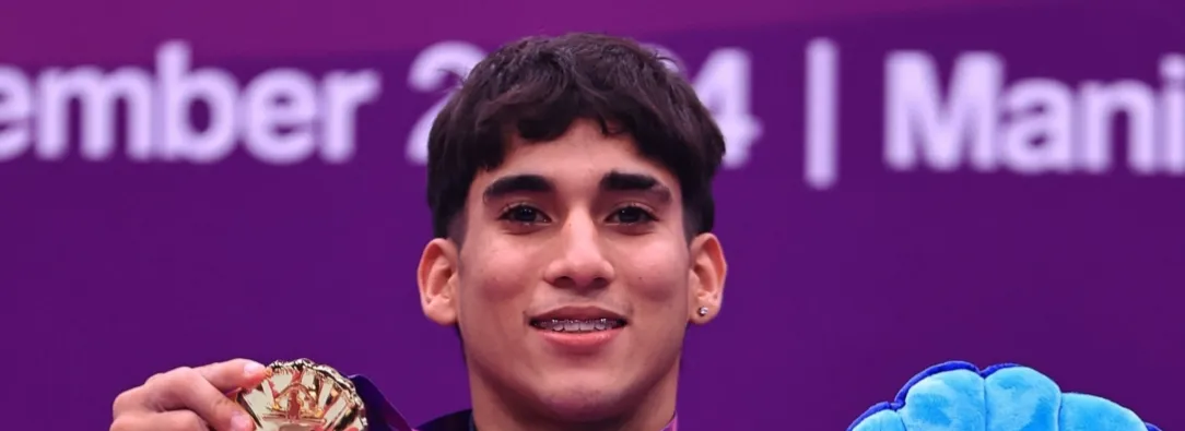 Camilo Vera. / Foto: @gymnastics.