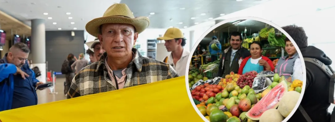 Agro colombiano en China. / Fotos: ADR y Bogotá.