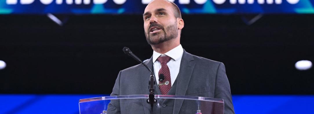 Eduardo Bolsonaro. / Foto: AFP.