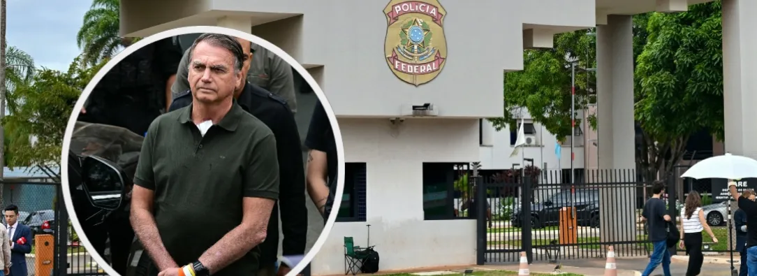 Jair Bolsonaro enviado a prisión. / Fotos: AFP.