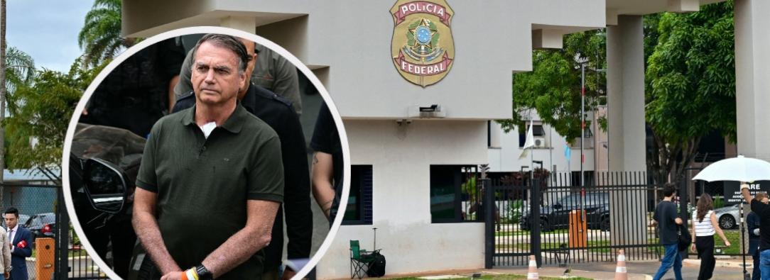 Jair Bolsonaro enviado a prisión. / Fotos: AFP.