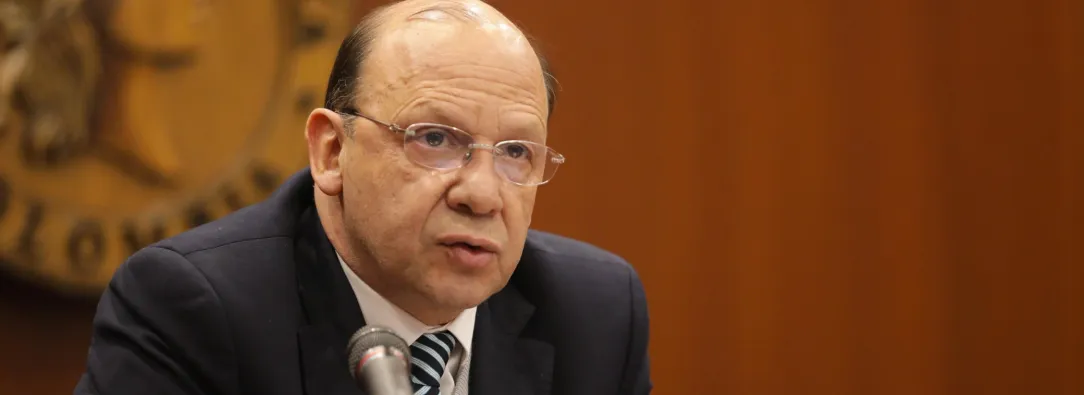 Ministro Germán Ávila.