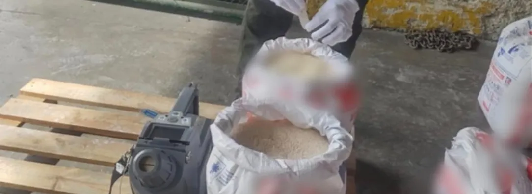 Incautación de cocaína en Buenaventura. / Foto: Policía.