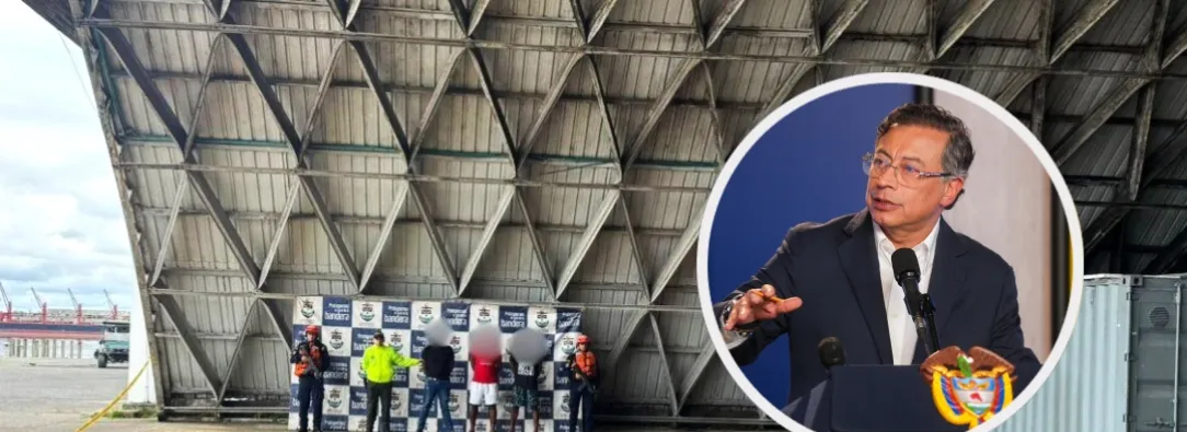 Presidente Petro sobre cocaína. / Fotos: MinDefensa y Presidencia.