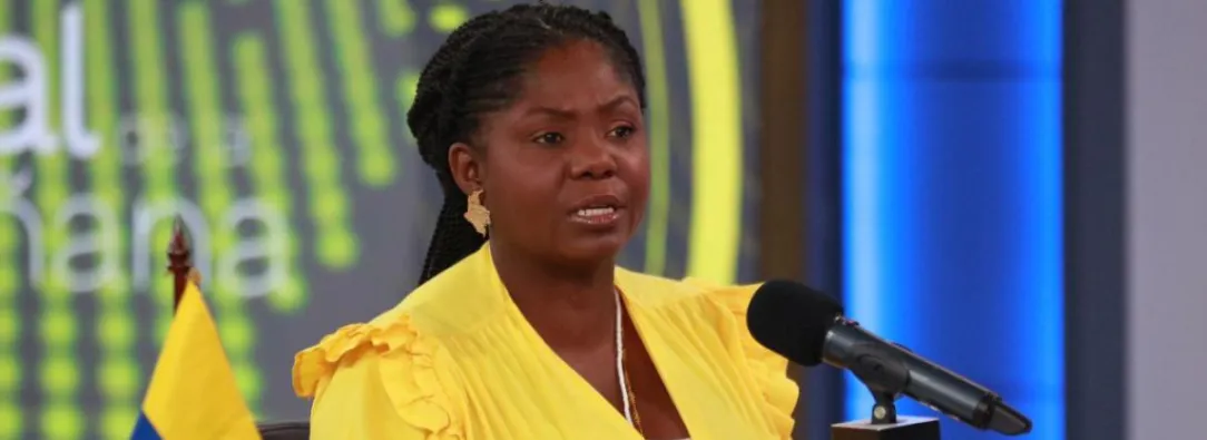 Vicepresidenta Francia Márquez rechaza sanción del CNE