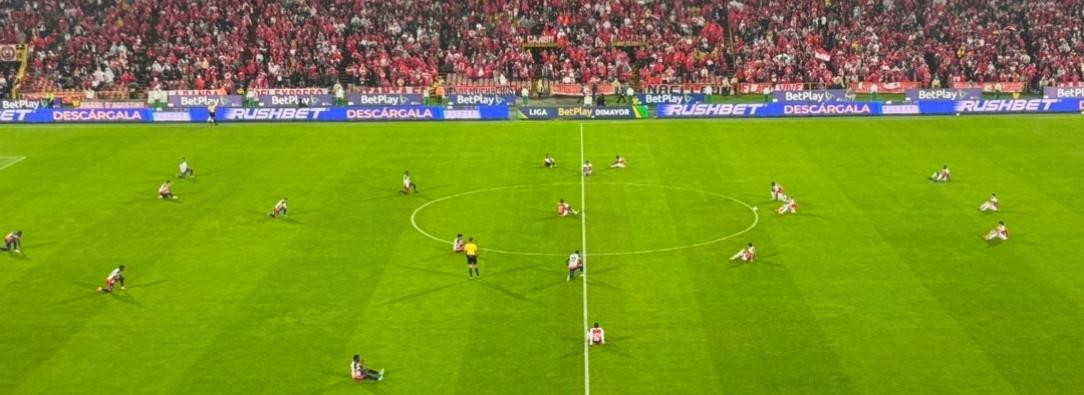 Protesta de jugadores. / Foto: X Dianarin. 