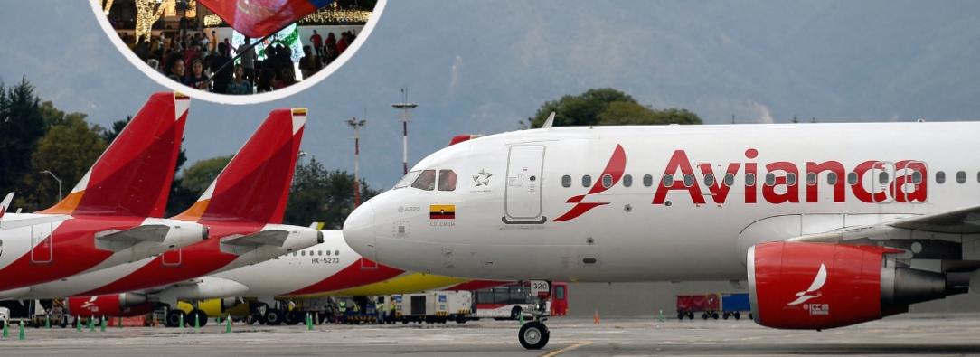 Aerolíneas en Venezuela. / Fotos: AFP.