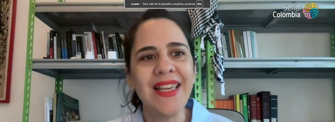 'No podemos permitir que el esclavismo que sumió a Colombia y el Cauca en una guerra perpetua vuelva a surgir': Luciana Cadahia 