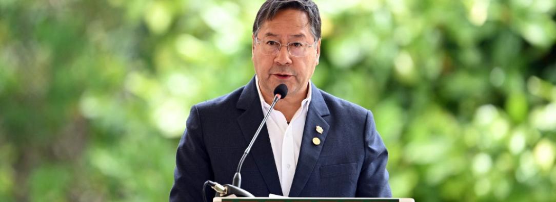 Expresidente Luis Arce, detenido en Bolivia.