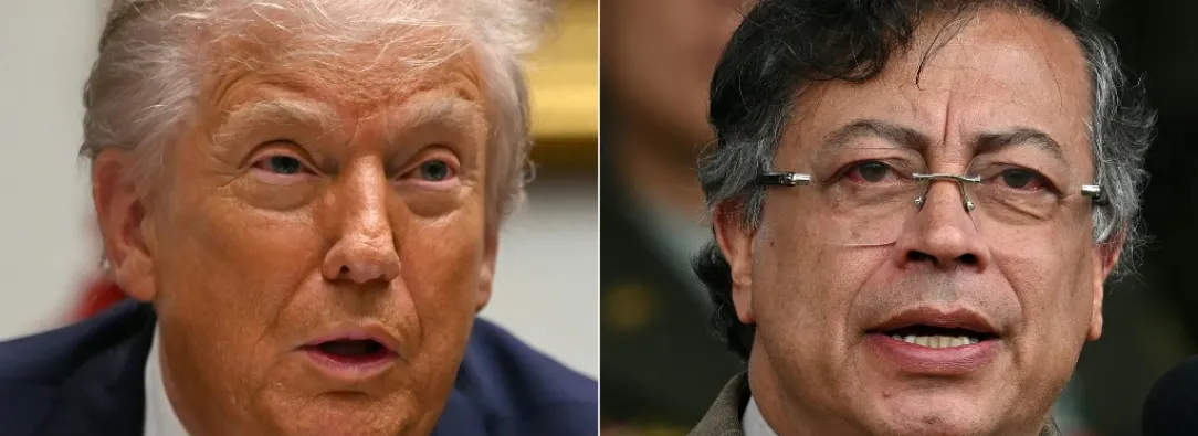 Trump vuelve a amenazar a Colombia.