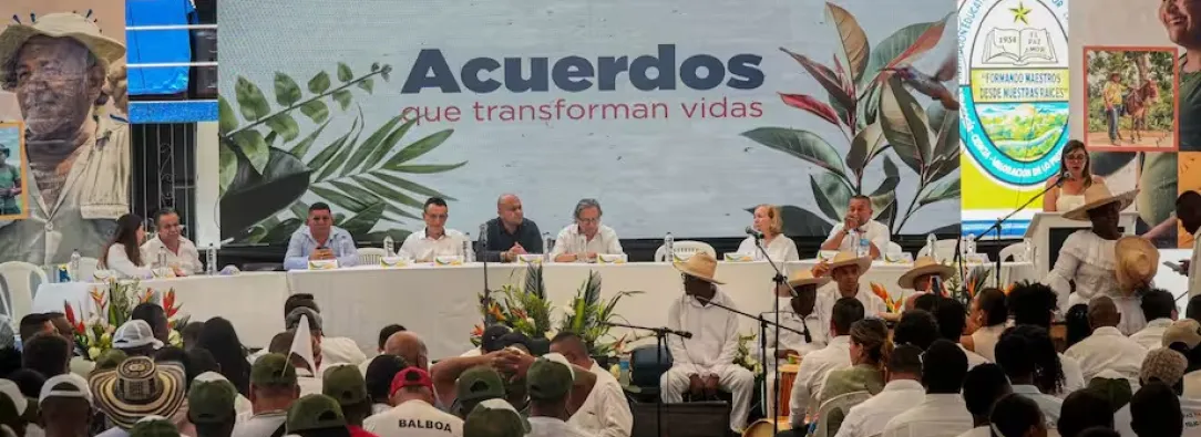 Gobierno y CN-EB pactan zonas de ubicación temporal en Nariño y Putumayo por diez meses