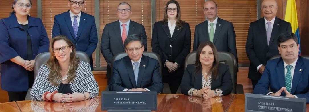 Corte Constitucional sobre el decreto 1390. / Foto: Corte Constitucional.