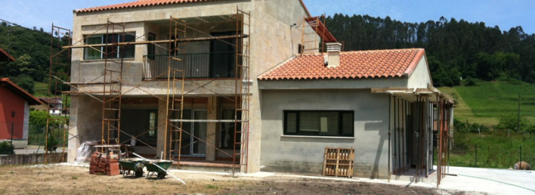 casa en construcción