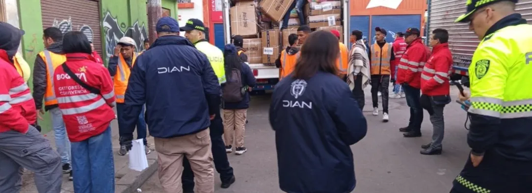 Aprehensión de la Dian. / Foto: X Dian.