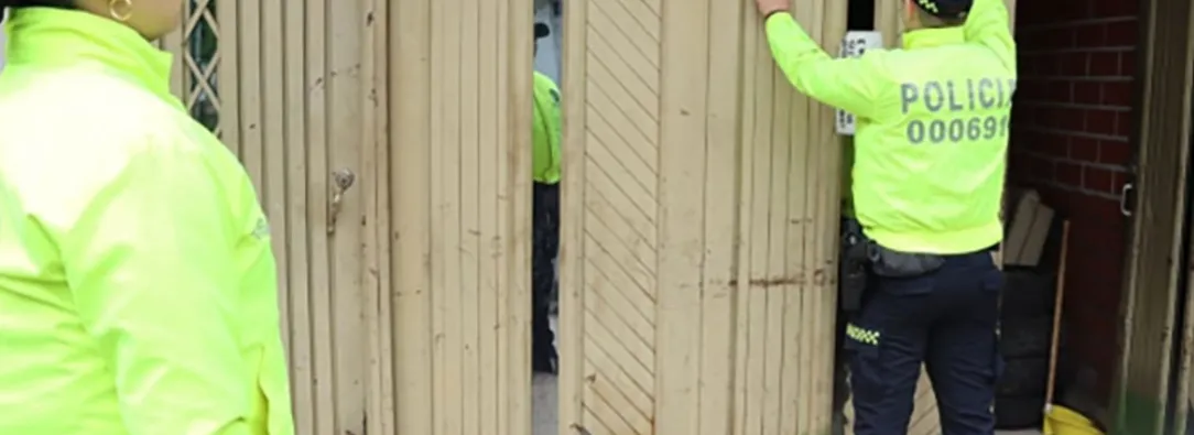 Incautación de bienes. / Foto: MinDefensa.