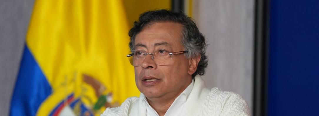 Presidente denuncia millonario robo en la DIAN. / Foto: Presidencia.