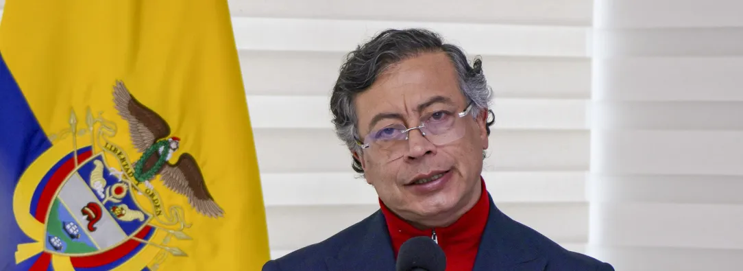 Presidente Petro defendio emergencia economica en alocucion presidencial.