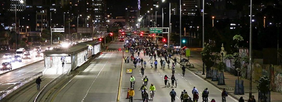 Bogotá vivirá la Ciclovía Nocturna este 11 de diciembre con más de 95 km de rutas y actividades para todos 