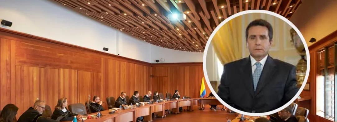 Bernardo Moreno Villegas. / Foto: Corte Suprema y Dapre.