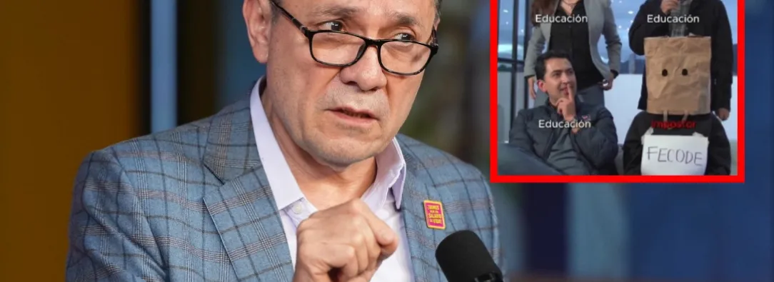 MinTrabajo sobre Daniel Briceño y discurso de odio contra Fecode. / Foto: Presidencia y captura de video.
