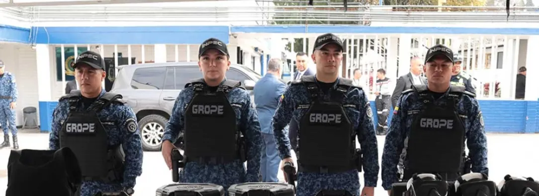 Dotación al INPEC. / Foto: MinJusticia.