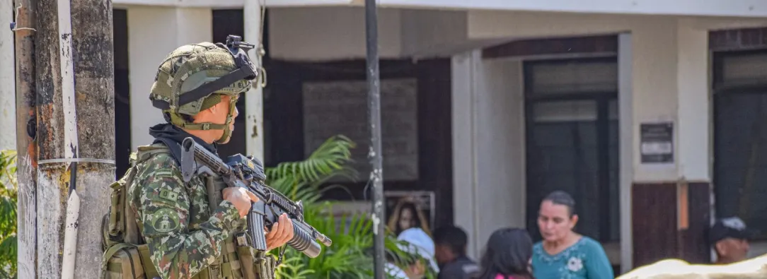 Fuerzas Militares presentan balance de la Operación Catatumbo.