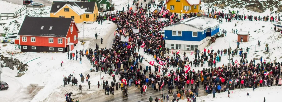 Groenlandia: Marchas en Nuuk contra el plan de anexión de Trump.