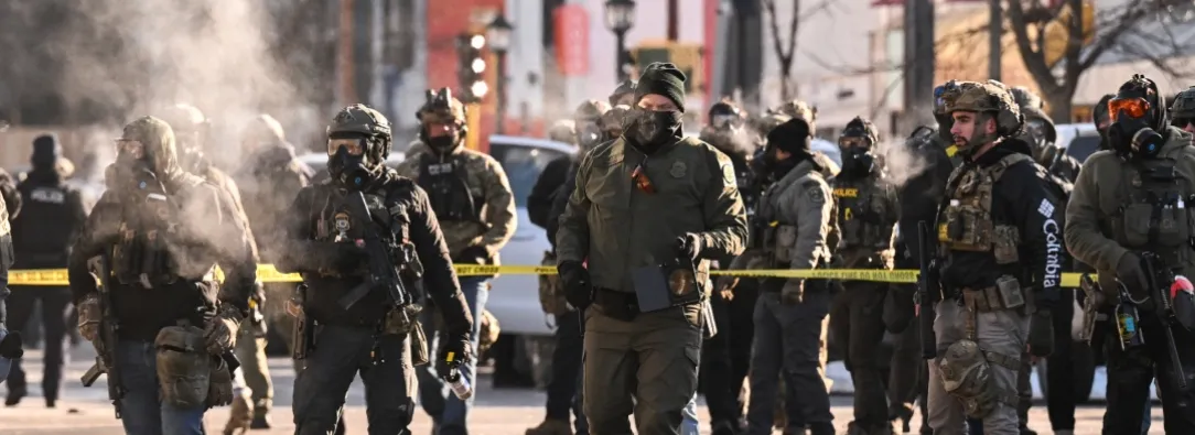 Agentes del ICE. / Foto: AFP.