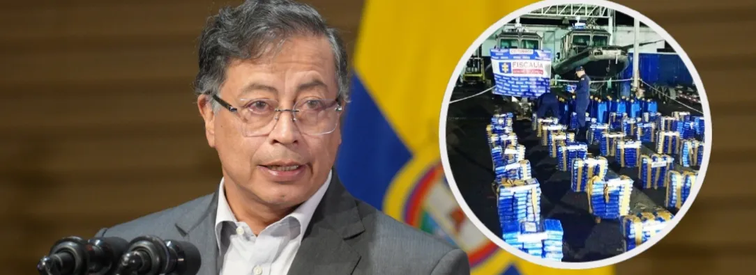 Incautación de cocaína / Fotos: Armada Nacional y Presidencia.