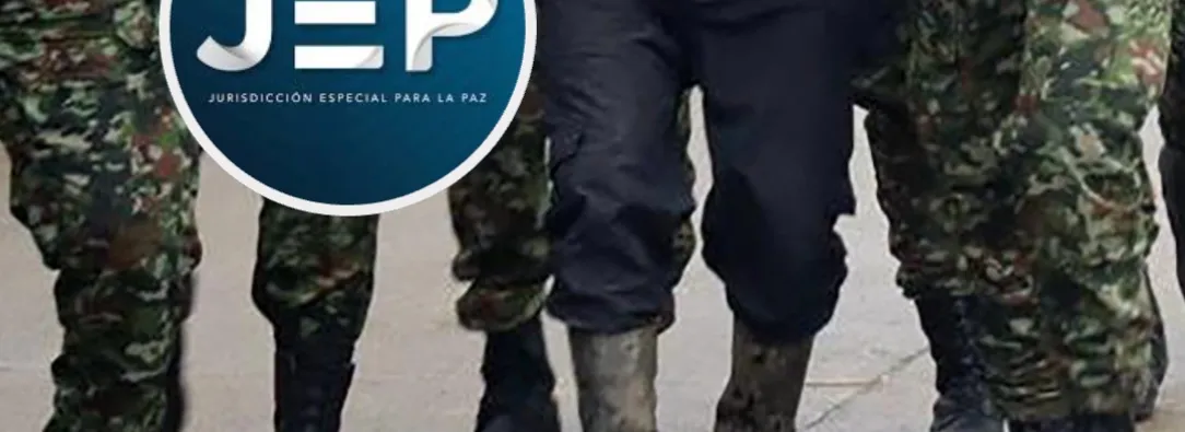 JEP sobre Coronel Figueroa. / Fotos: AFP y JEP.