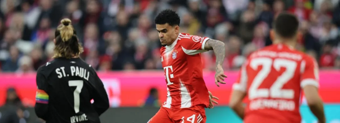 Luis Díaz. / Foto: AFP. 