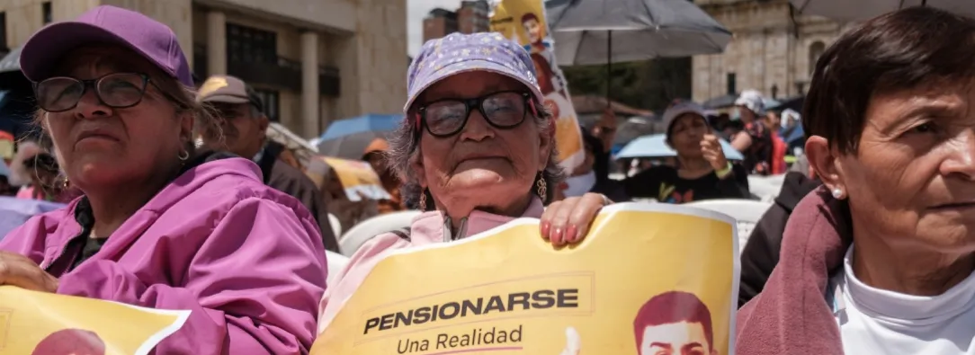 Pensiones para adultos mayores. / Foto: Presidencia.
