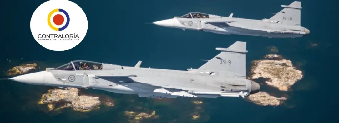 Contraloría avala proceso y contrato para compra de aviones Gripen a Suecia