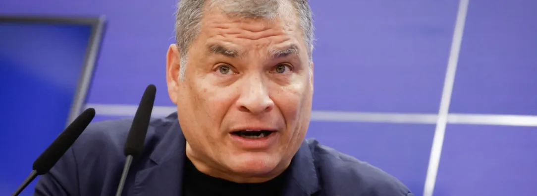 Rafael Correa. / Foto: AFP.