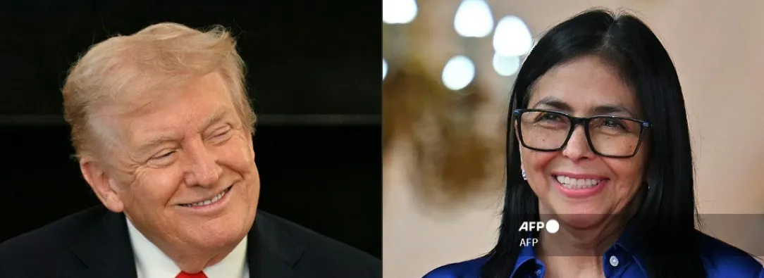 Venezuela: Trump invitará a Delcy Rodríguez a Washington.