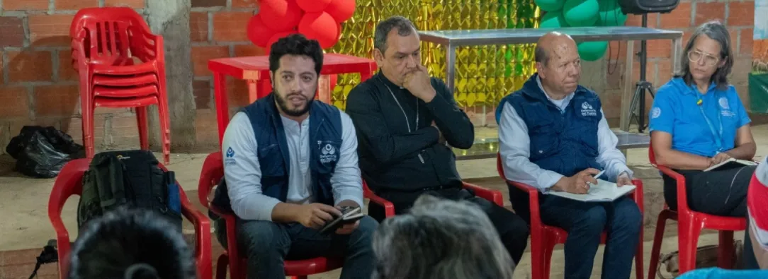 Defensoría del Pueblo en el Catatumbo. / Foto: X Defensoría.